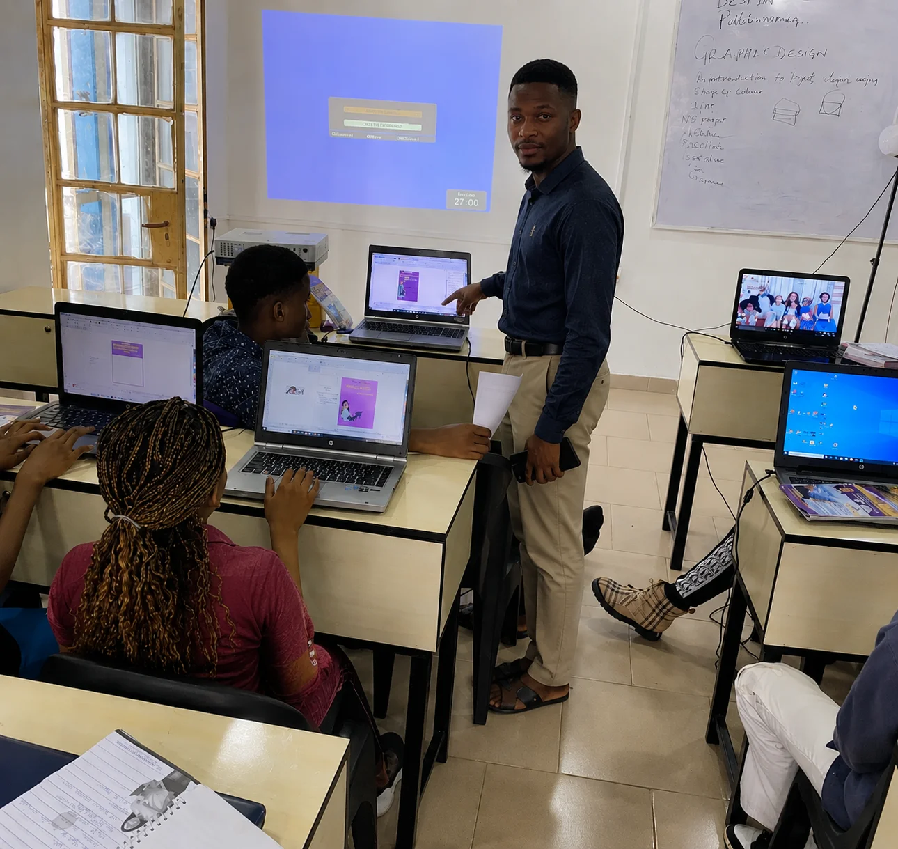 Andrew Olusola, Computer Science Teacher